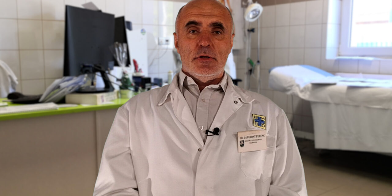 Dr. Darabont Ferenc főorvos felhívása
